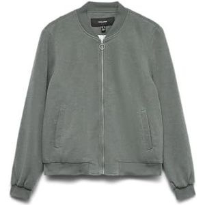 Vero Moda - Vmkimiko Ls Short Jersey Bomber - Balsam Green - Jas