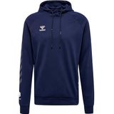 hummel - hmlMOVE GRID COTTON HOODIE - Sweater - Zwart - Katoenmix