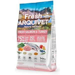 Arquivet Fresh Salmon & Turkey 2,5 kg halfvochtig voer met zalm en kalkoen