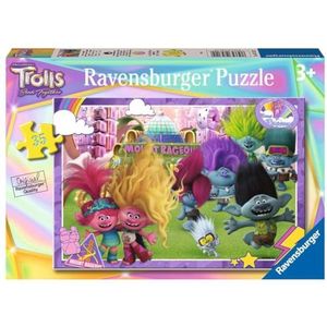 Ravensburger - Puzzel Trolls 3-verzameling, 35 stukjes, puzzel voor kinderen, aanbevolen leeftijd 3+ jaar