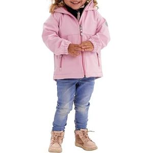 killtec Unisex Softshelljack met capuchon Mini Softshelljacke, light rose, 98/104, 37770-000