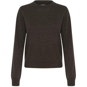 Part Two JaylynPW Damestrui met lange mouwen, relaxed fit, Chocolate Torte Melange, M