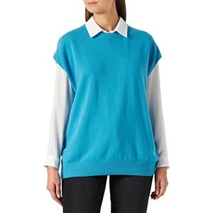 United Colors of Benetton T-Shirt G/C M/M 1067D102I T-shirt, hemelsblauw 3M0, L dames