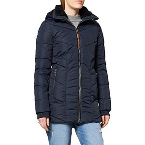 Camel Active Womenswear Dames Mantel, Nacht Blauw, 34