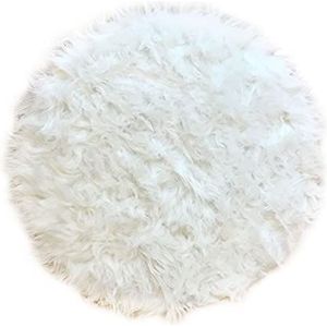 Vloerkleed, extra zacht, Esprit schapenvacht, 70 x 70 cm, wit