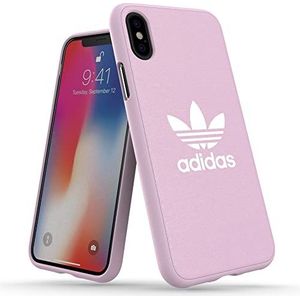 adidas Originals Adicolor Moulded Case Pink voor de iPhone XS/X