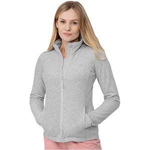 4F dames fleece, COLD LIGHT GREY MELANGE, XXL