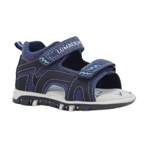 Lumberjack billy kindersandalen 0-24, Navy Blauw, 20 EU