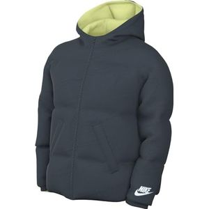 Nike Unisex Kids Jas K Nsw Tf Rpl Hgh Snfl Jkt Aoq, Deep Jungle/Lichtgroen/Wit, FD2841-328, XS