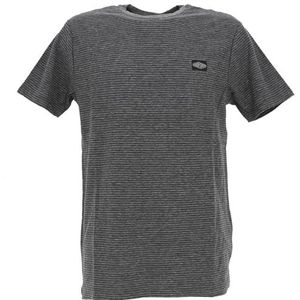 Teddy Smith T- Steffo MC T-shirt voor heren, Melange Zwart, L