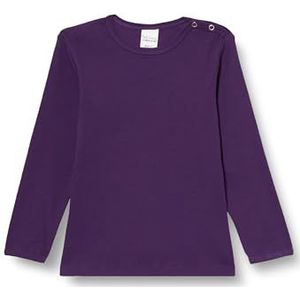 Fred's World by Green Cotton Babymeisjes Alfa Rib L/S T Blouse, Sonic Purple, 62 cm