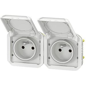 Legrand - Plexo Afdekraam - Waterdicht - Horizontaal - Wit