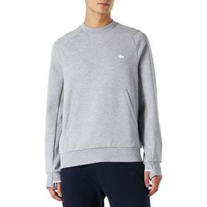 Lacoste Sweatshirt voor heren, Zilver China, XL