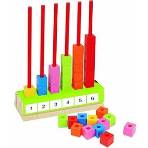 Miniland Educational Abacus Multibase 90 delen container met activiteit