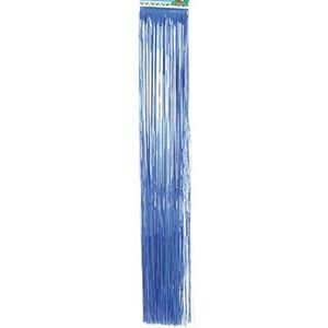 Present eenvoudig Lametta slinger PVC 50 x 62 cm koningsblauw