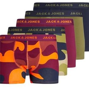 Bestseller A/S Boxershorts voor heren, Navy Blazer/Pack: Navy Blazer - Exuberance - Purple Portion - Olive Branch, M