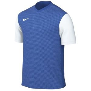 Nike Heren Short Sleeve Top M Nk Df Tiempo Prem Ii Jsy Ss, Royal Blauw/Wit/Wit, DH8035-463, XL