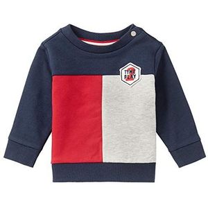 Noppies Baby-jongens B Sweater Ls Collinsville Sweatshirt, Peacoat - P590, 56 cm