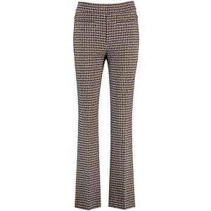 Gerry Weber Damesbroek, Camel Zwart pied-de-poule, 42