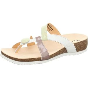 Think! Julia duurzame teenslippers voor dames, Bianco Combi 1020, 43 EU