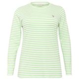 T-shirt - Wit - Lange Mouwen - Regular Fit
