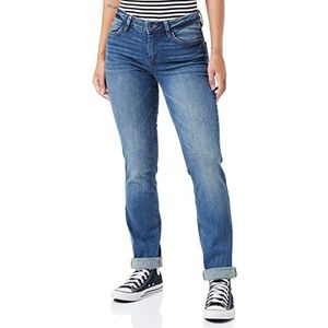 TOM TAILOR Dames Alexa Straight Jeans 1021691, 10283 - Stone Wash Denim, 25W / 30L