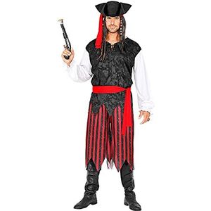 Widmann - Kostuum piraat, kapitein, bandiet, Halloween, carnavalskostuums
