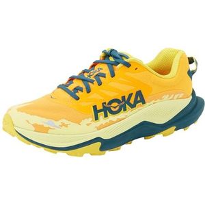 Hoka - Torrent 4 - Trailschoenen - Oranje Geel Blauw - Lichtgewicht Dempende Trailgrip