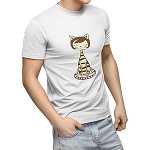 Bonamaison Uniseks Volwassene TRTSNW100075-S T-shirt, Wit, S