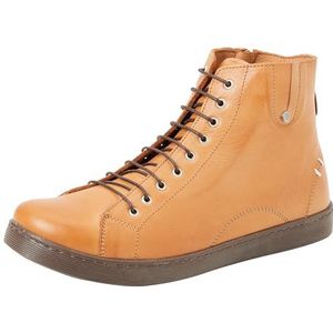Andrea Conti Vetersneakers voor dames, cognac, 38 EU