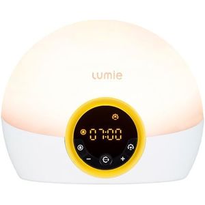 Lumie Bodyclock Rise 100 Wake-up Light - Lichte wekker met simulatie van zonsopgang en zonsondergang voor beter slapen, wakker worden en energie