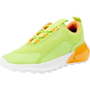 Geox J ACTIVART ILLUMINUS Sneaker, Lime, 25 EU, lime, 25 EU