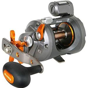 OKUMA FISHING TACKLE Cold Water Linecounter Slepprolle CW-153DLX, meerkleurig