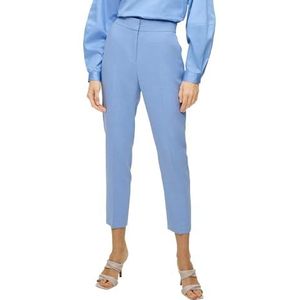 s.Oliver - Regular - Zakelijke Broek - Hoge Taille - Enkellengte - Slim Fit