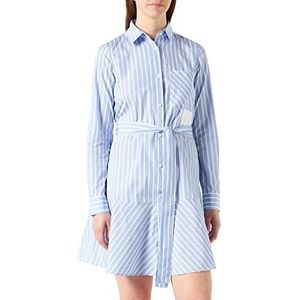 HUGO Kama-jurk voor dames, Medium Blue420, 42 NL