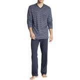 CALIDA - Pyjama Relax Streamline - Dark Sapphire - Set van 2 - Lange Mouwen