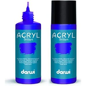 DARWI ACRYL GLANZENDE Acrylverf, glanzend, 80 ml, paars