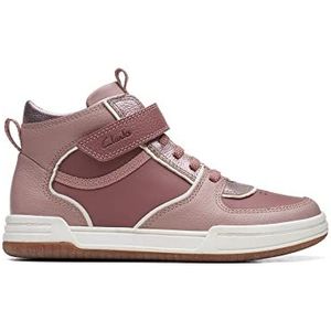 Clarks Baby-meisjes Fawn Sky K. Sneakers, roze, 26 EU