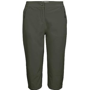 killtec Dames Functionele capribroek KOS 159 WMN PNTS, olive, 44, 38457-000