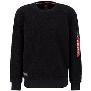 Alpha Industries Teddy Sweatshirt voor heren Black