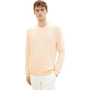 TOM TAILOR Uomini trui 1034939, 22225 - Washed Out Orange, XXL