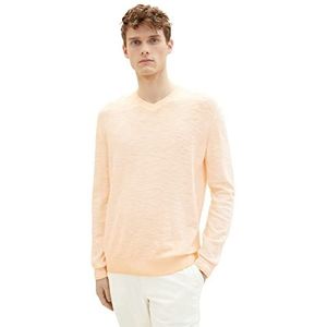 TOM TAILOR Uomini trui 1034939, 22225 - Washed Out Orange, M
