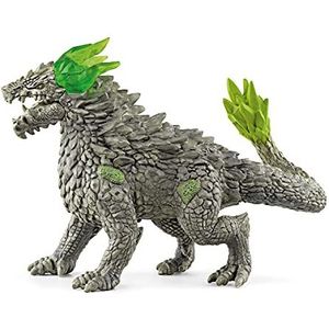 SCHLEICH 70149 Stone Dragon Eldrador Creatures Speelgoedbeeldje voor kinderen van 7-12 jaar