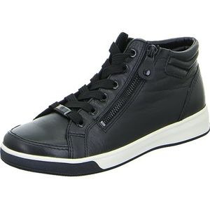 ARA ROM Sneakers voor dames, zwart, 38 EU, zwart, 38 EU