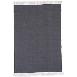 Panipat Cotton Blend Carpet - 240 * 170 - donkergrijs