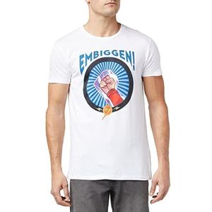 Marvel UXMISSMTS008 T-shirt, wit, XL, Wit., XL