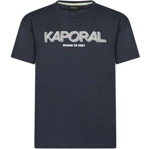 Kaporal, T-shirt, model OWAN, jongens, marineblauw, 14 A; regular fit, korte mouwen, ronde hals, Marine., 14 Jaren