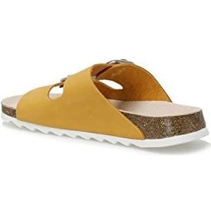 Legero Clear slippers voor dames, Sunshine Geel 6200, 37 EU