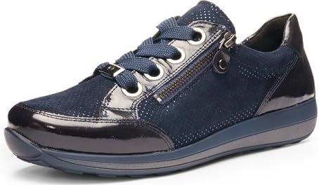 ara Osaka HIGHSOFT sneakers voor dames, blauw, 36 EU breed, blauw, 36 EU Breed