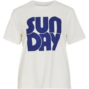 Visybil Sunday O-Neck S/S T-shirt, wit (snow white), M